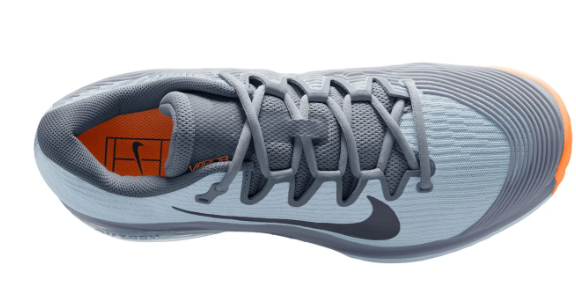 Nike Vapor 12 Clay Court Tennis Shoes 'Ashen Slate/Obsidian'