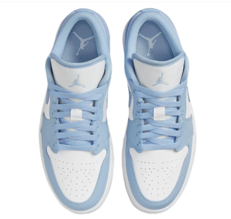 (WMNS) Air Jordan 1 Low 'Ice Blue' Women's Shoes