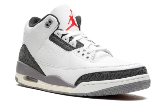 Air Jordan 3 Retro 'Cement Grey' Men's Shoes