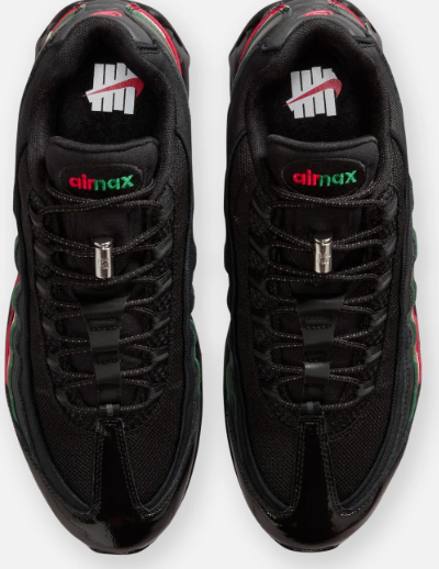 UNDEFEATED X NIKE AIR MAX 95 SP - BLACK METALLICSILVER