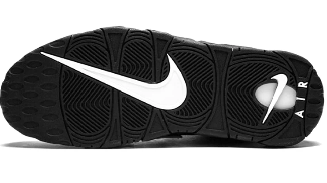 Nike Air More Uptempo 'Black White' Men's Shoes