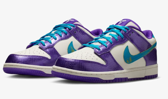 Nike Dunk Low Pro 'Draft Pack' Fierce Purple