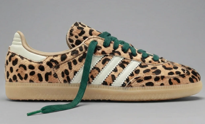 adidas Samba OG Leopard Magic Beige Women's