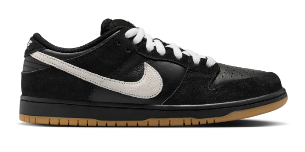 Nike SB Dunk Low Pro – Black/White/Gum Light Brown