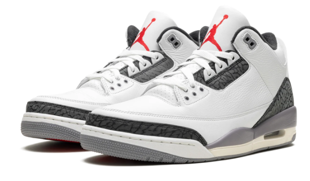 Air Jordan 3 Retro 'Cement Grey' Men's Shoes