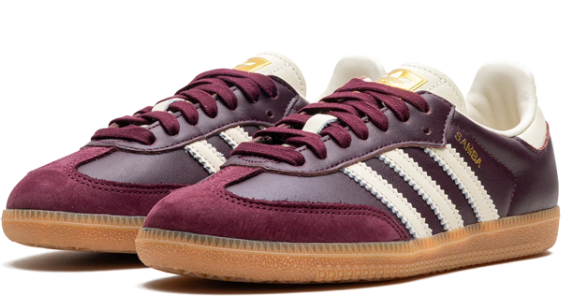 SAMBA OG WMNS Maroon  Cream White ID04779