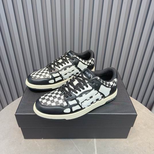 Amiri Court Low Luxury Leather Sneakers