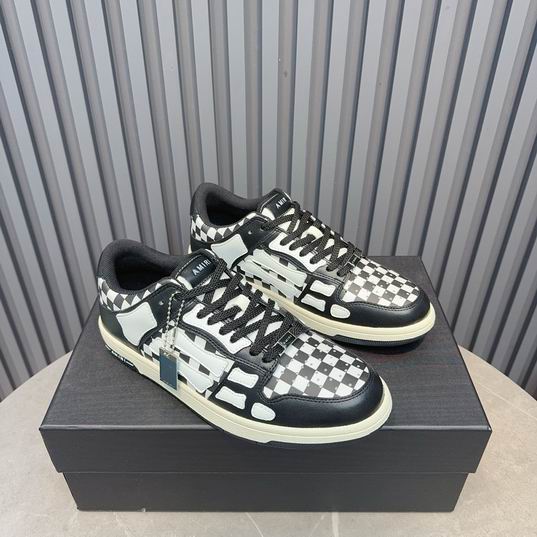 Amiri Court Low Luxury Leather Sneakers