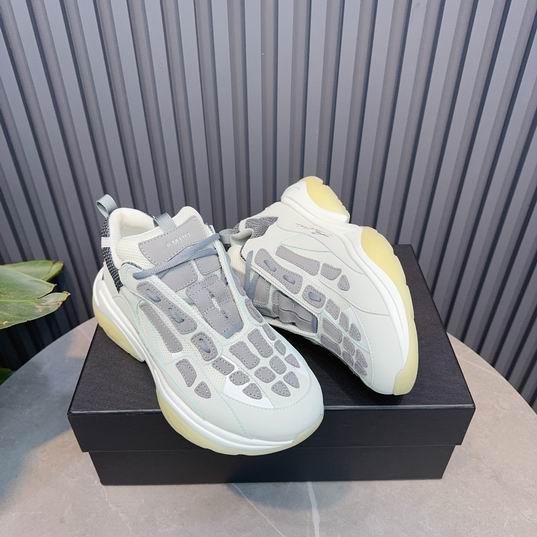 Amiri Court Low Premium Leather Sneakers