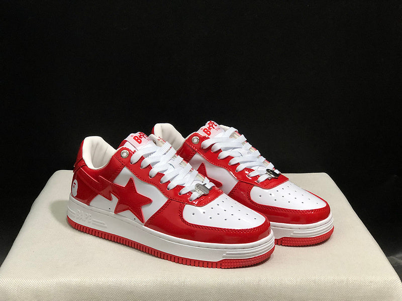 BAPE Sta Low 'Red/White'