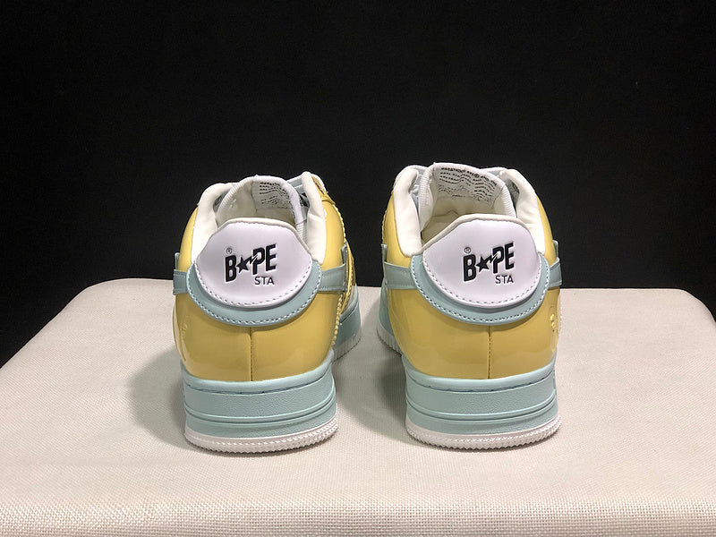 BAPE Sta Low 'Yellow/Mint'