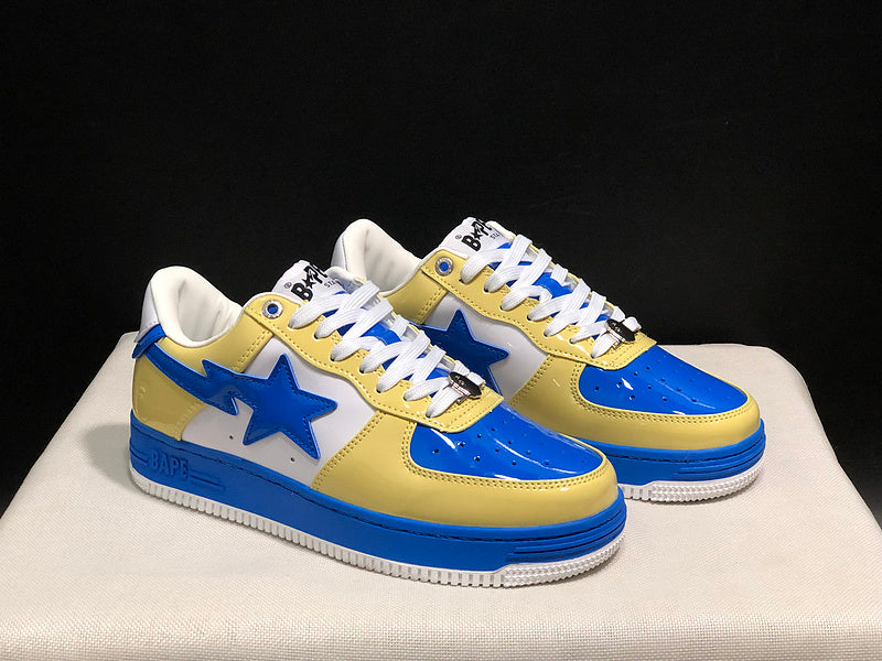 BAPE Sta Low 'Yellow/Blue'