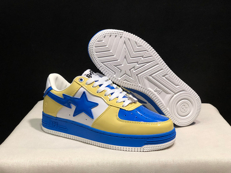 BAPE Sta Low 'Yellow/Blue'