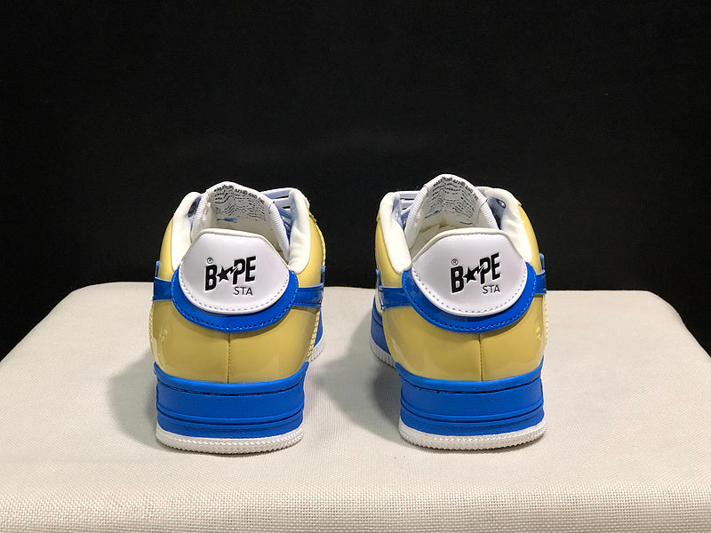 BAPE Sta Low 'Yellow/Blue'