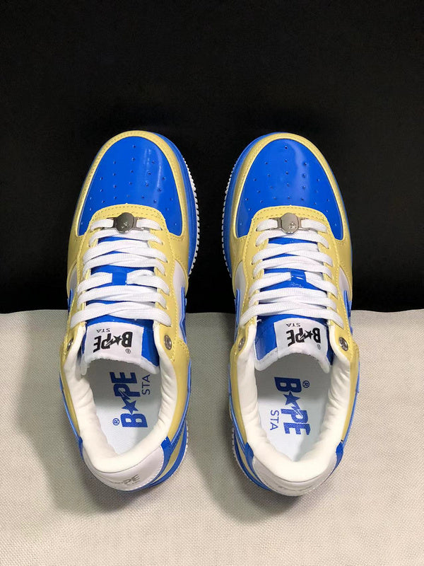 BAPE Sta Low 'Yellow/Blue'
