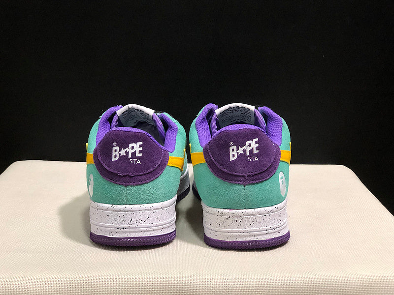 BAPE STA Low 'Green/Purple/Yellow'