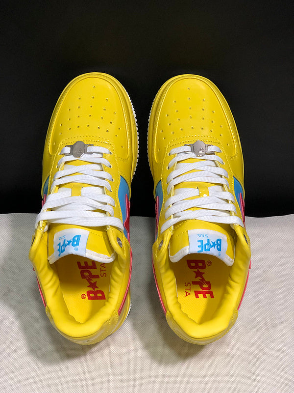 BAPE Sta Low × Marvel 'Yellow/Blue/Red'