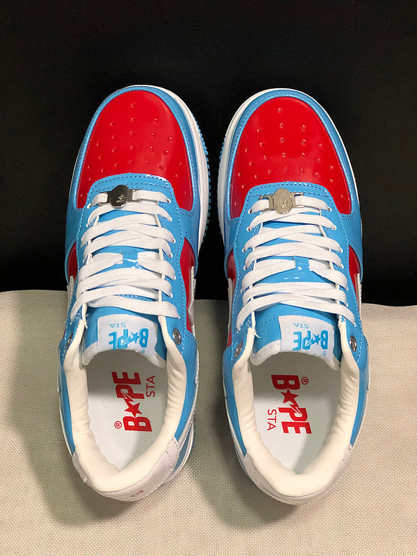 BAPE STA Low × Marvel 'Captain America' (Blue/Red)