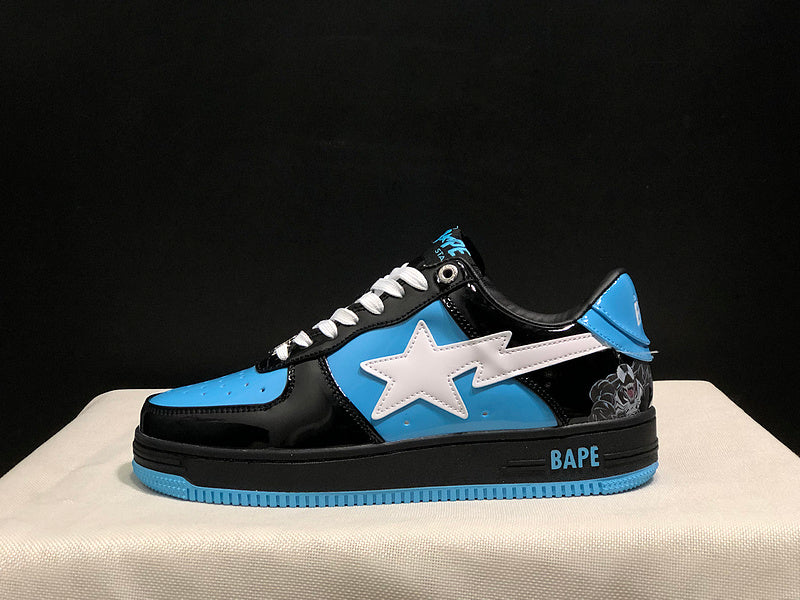 BAPE STA Low × Marvel 'Black/Blue'