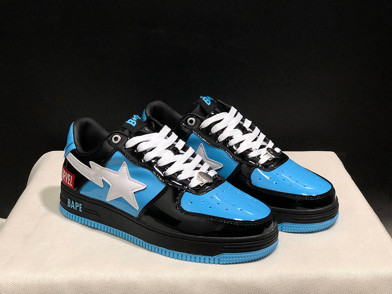 BAPE STA Low × Marvel 'Black/Blue'