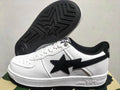 BAPE STA Low 'White/Black'
