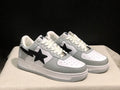 BAPE Sta Low 'Grey/White/Black Star'