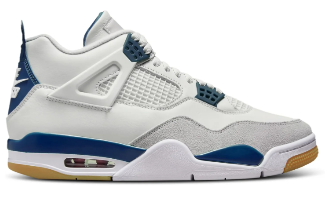 Nike SB x Air Jordan 4 White Navy(2990