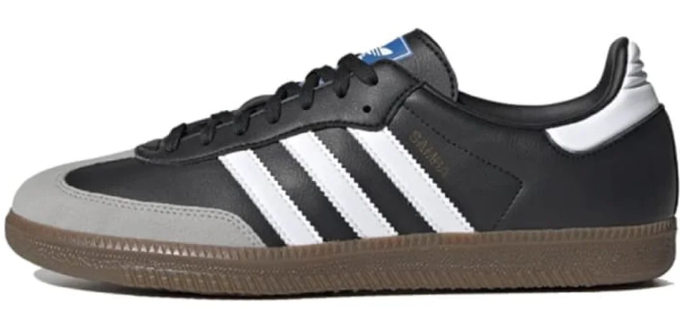 adidas Samba Vegan Shoes 'Black White Brown' H01878