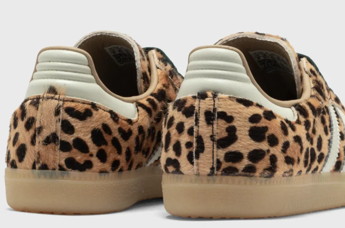 adidas Samba OG Leopard Magic Beige Women's