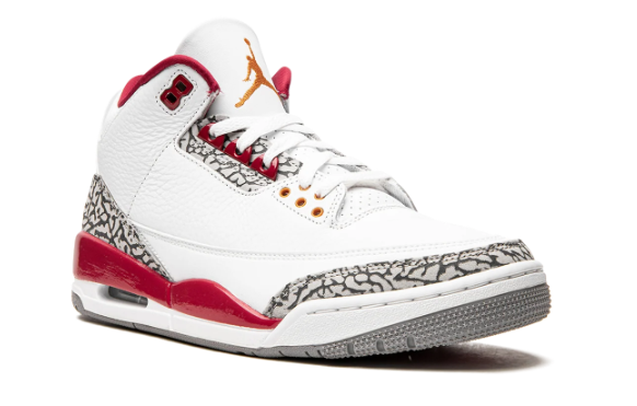 Air Jordan 3 Retro 'Cardinal' Sneakers